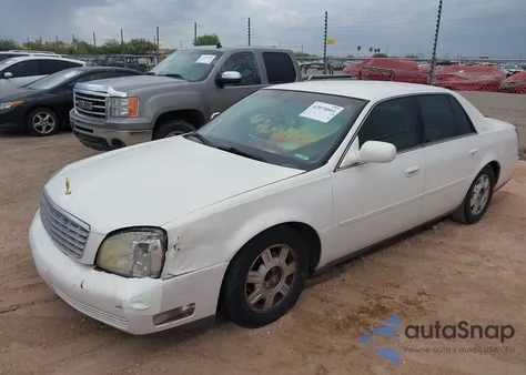 2004 Cadillac Deville Standard z USA, uszkodzony, nr VIN 1G6KD54Y44U133968
